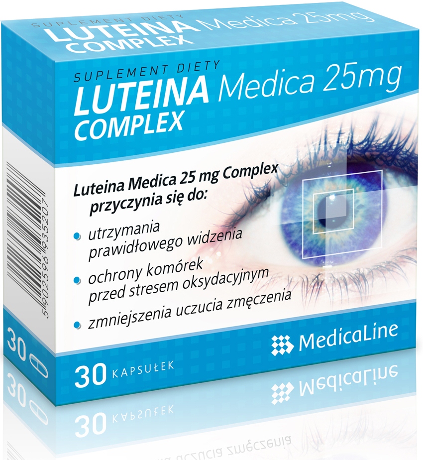 Luteina Medica 25 mg complex x 30 kapsułek – Aliness